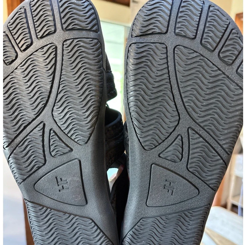 NEW Hike Footwear Mens Black Velcro‎ Closure Summer Outdoor Sandals Size 12